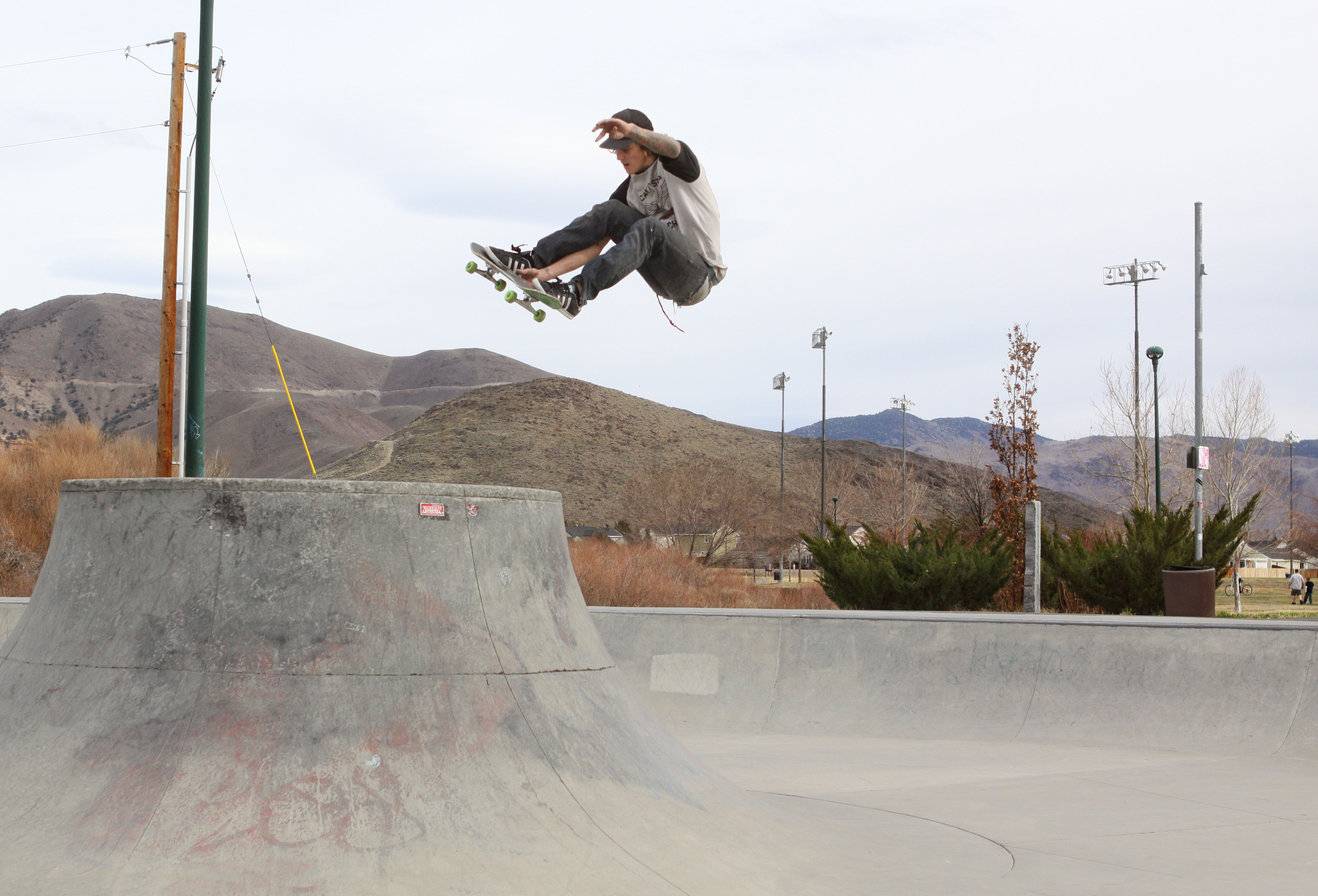 Gabe chode saxon skatenv reno skateboarding