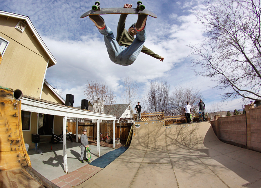 boozer Daly dons ramp reno skateboarding kyle volland