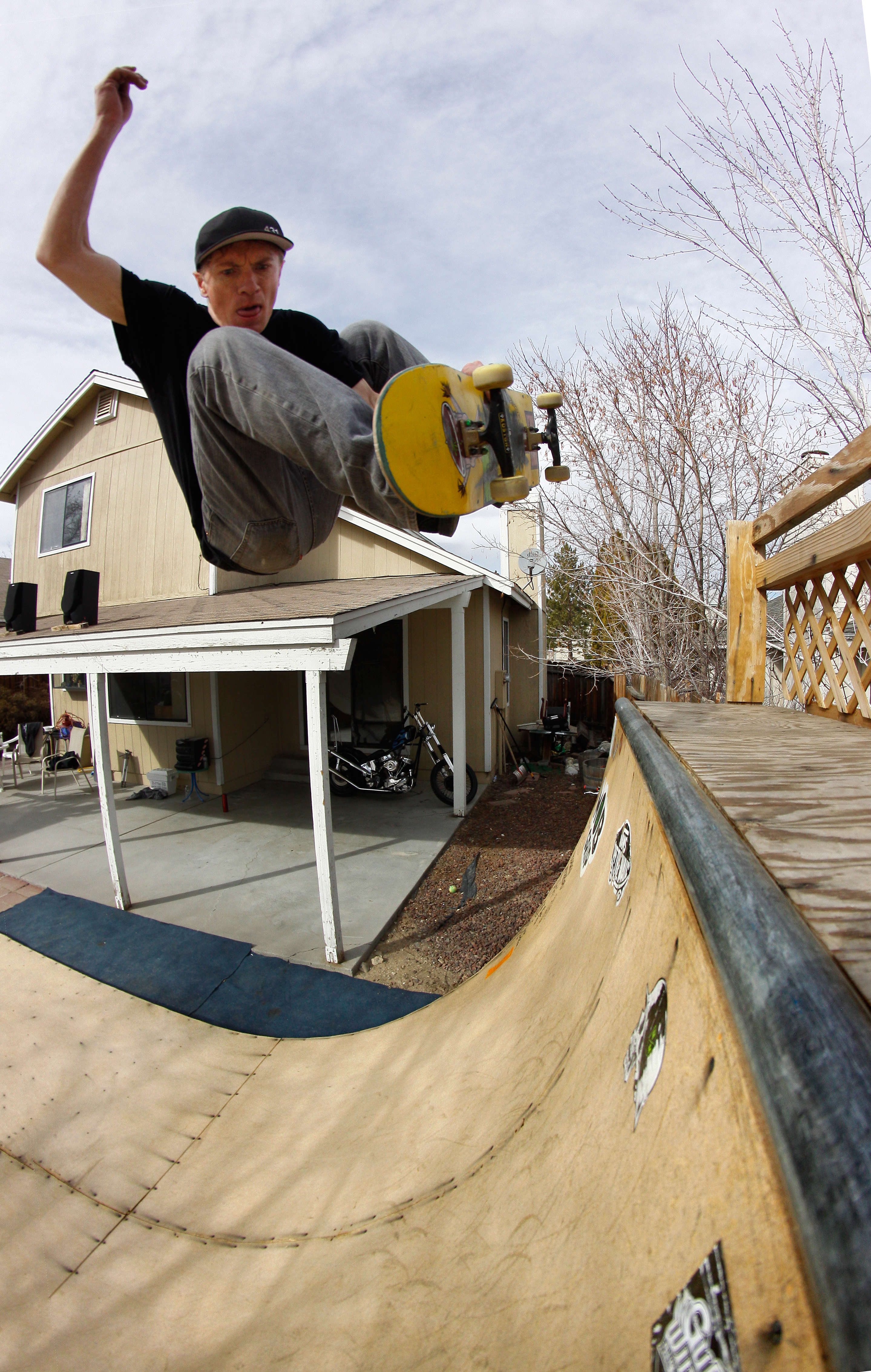pat jerome dons ramp reno skatenv skateboarding kyle volland